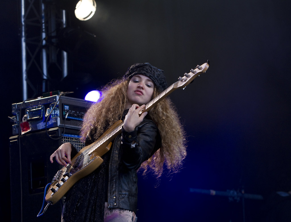 Tal Wilkenfeld was the highlight of the Herbie Hancock concert. 
