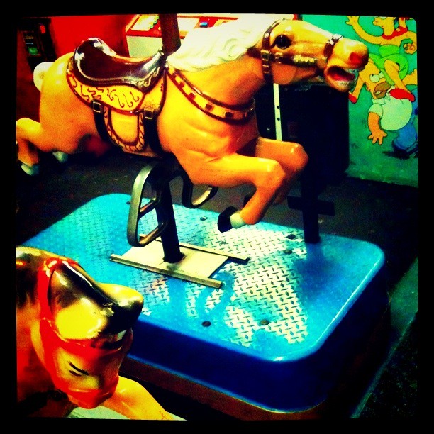 Instagram iPhone Photo ARCADE HORSE RIDES - Zerns Flea Market