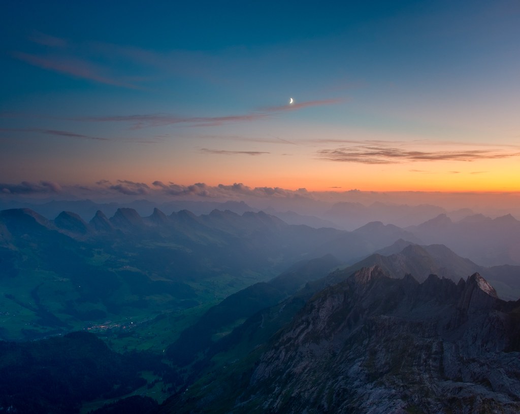 Appenzellerland | Dusk | Peter Boehi | Flickr