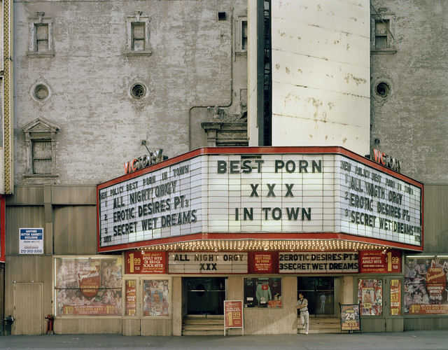 Victory Theater, 42nd Street, New York, 1980s