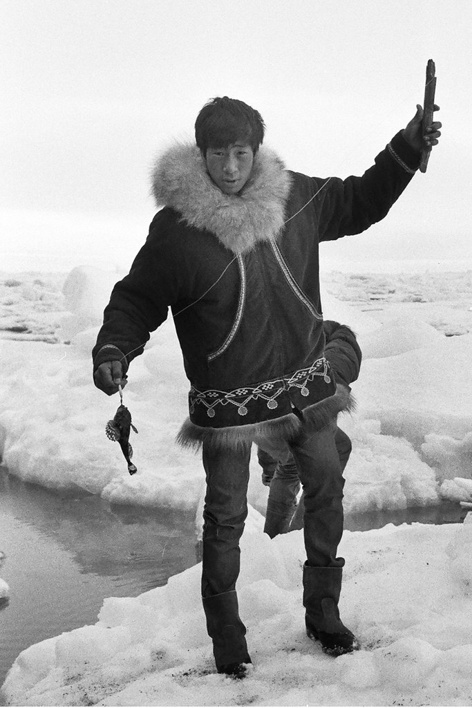 1969-07-Ice fishing, Barrow, Alaska - a photo on Flickriver