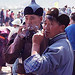 Mongolové jsou vášniví kuřáci, foto: Jana a Milan Vojtkovi