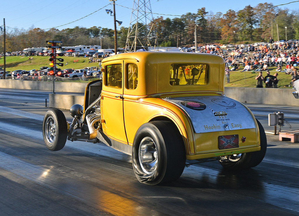Drag Racing Skeleton Draggin' Coupe | Dig the skeleton along for the ride. At the… | Flickr