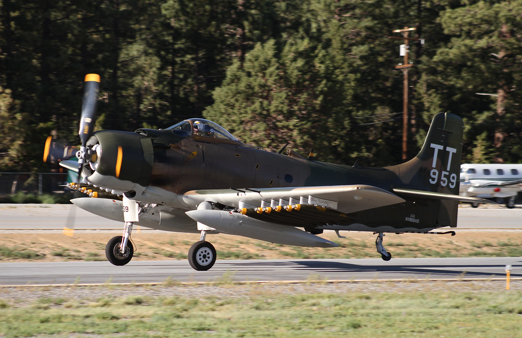 Aircraft, Douglas A-1, AD Skyraider | Flickr