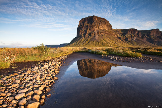 Mt. Lómagnúpur on Skeiðarársandur - South coast Iceland