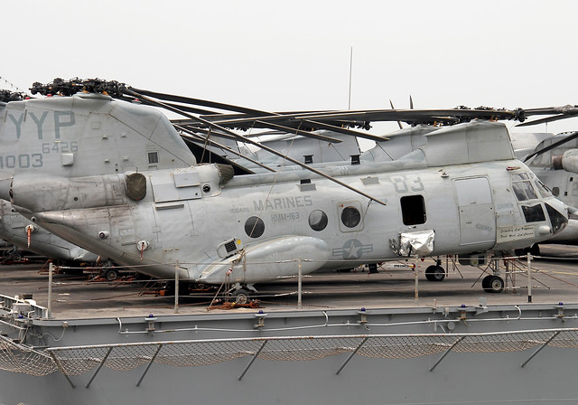 Boeing Vertol | CH-46F | Sea Knight | 156426 | United States Marine Corps | Hong Kong | China