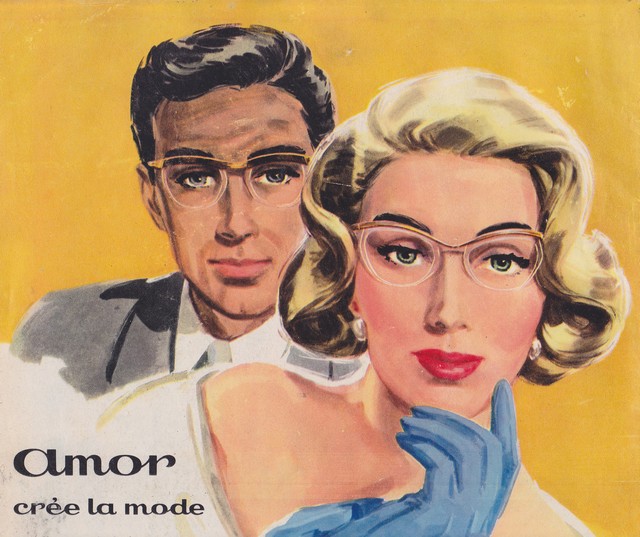 Amor glasses 1957