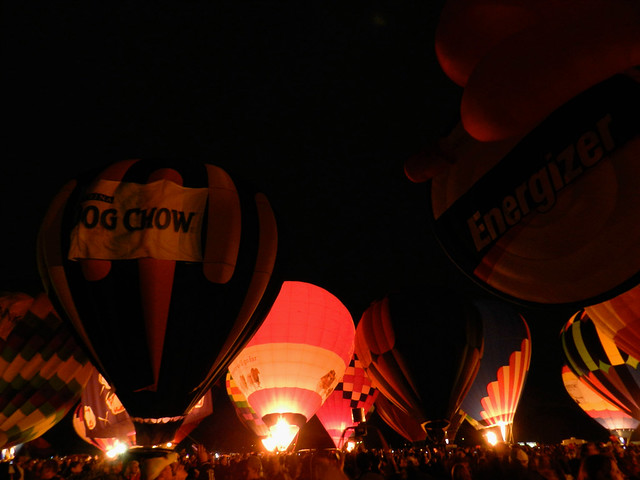 2011 Great Forest Park Balloon Race Balloon Glow