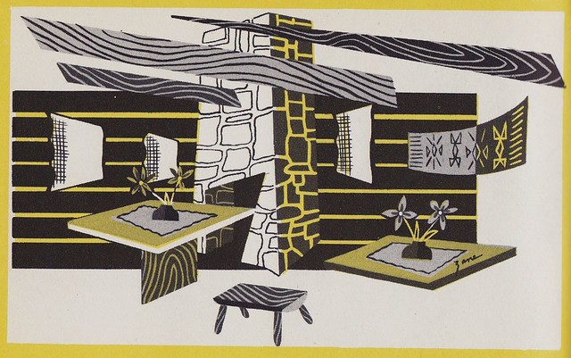 Riverside Lodge & Ranch CO illustration 1950
