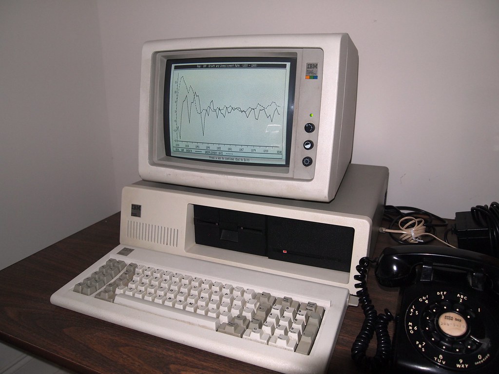 Ibm Computer Pc 5150 Ibm Computer Pc 5150 Fried Dough Flickr