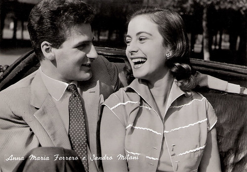 Anna Maria Ferrero and Sandro Milani in Febbre di vivere (1953)