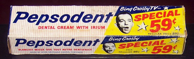 Bing Crosby toothpaste