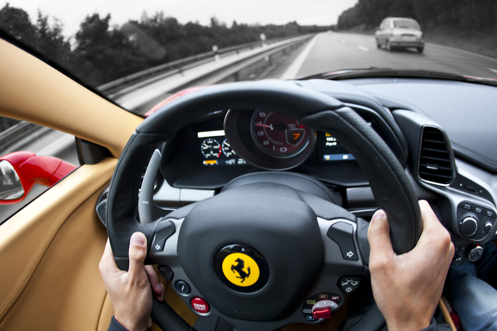 Ferrari 458 Cockpit | Christopher Wölner-Hanssen | Flickr