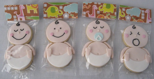 Baby cookies wrapped