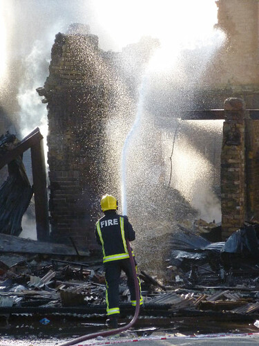 Croydon Riots - The Morning After (5) | Firemen continue to … | Flickr