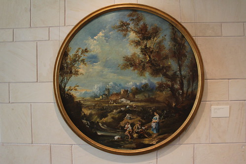 oklahoma painting baroque landscapeart figuresinlandscape fredjonesjrmuseumofart allessandromagnasco