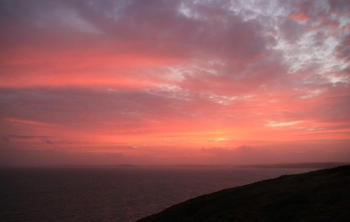 ireland sunset sea cork cliffs atlantic kinsale oldhead oldheadofkinsale