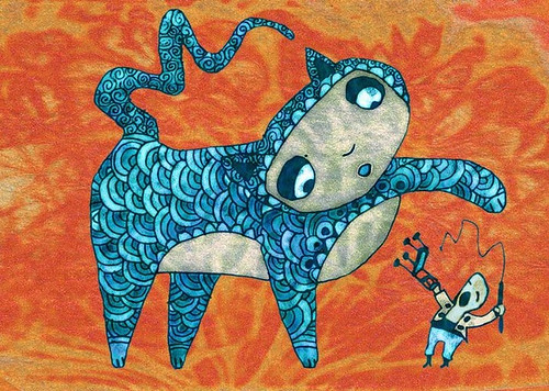 Attack kitty | by cyberpig.com