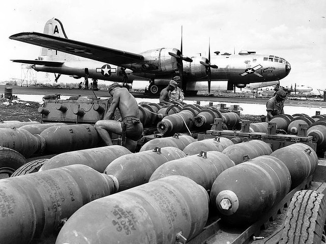 Loading B-29's