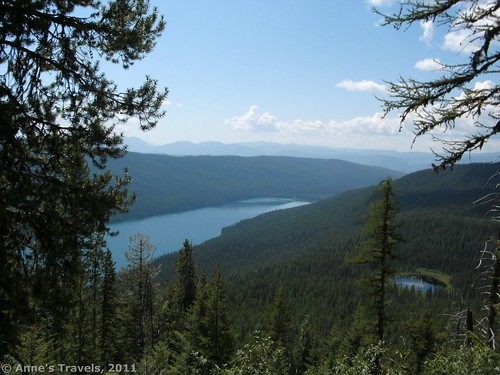 Bowman Lake from the Numa Lookout Trail in Glacier National Park, Montana