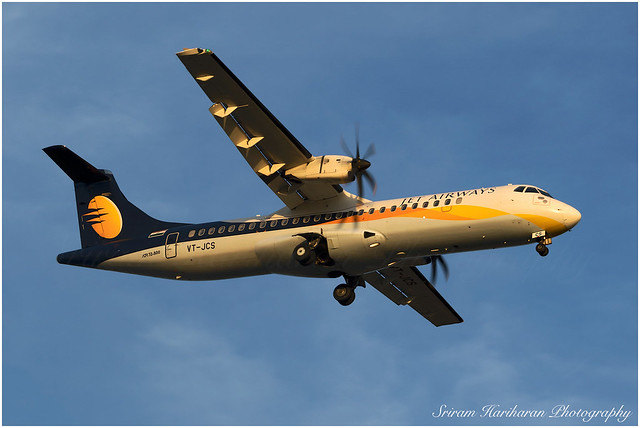 Jet Airways ATR 72-500 VT-JCS