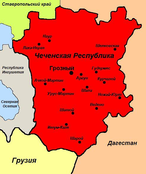 Ичкерия это что за страна где находится. Границы Чеченской Республики на карте. Карта Чечни с границами. С кем граничит Чечня на карте. Чеченская Республика границы Республики.