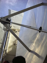Submillimeter Telescope Dish Closeup