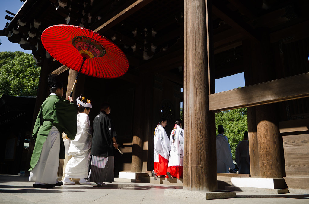 Синтоистского храма Мэйдзи Дзингу. Храм Мэйдзи в Японии. Meiji Shrine Tokyo. Святилище Мэйдзи Дзингу. Будни храма