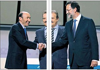 11k08 LV Debate Rajoy Rubalcaba 1 | jp quinonero | Flickr