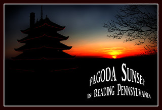 Pagoda Sunset - 1