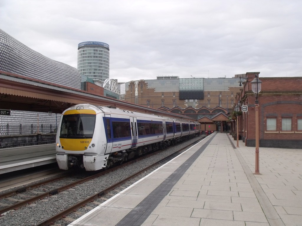 Birmingham Moor Street Station - Chiltern Railways 168 108… | Flickr