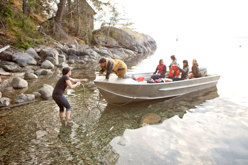 Dawn & Benjamin - Channel Rock, Cortes Island, British Columbia, Canada ...