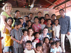 My morning class at Savong orphanage