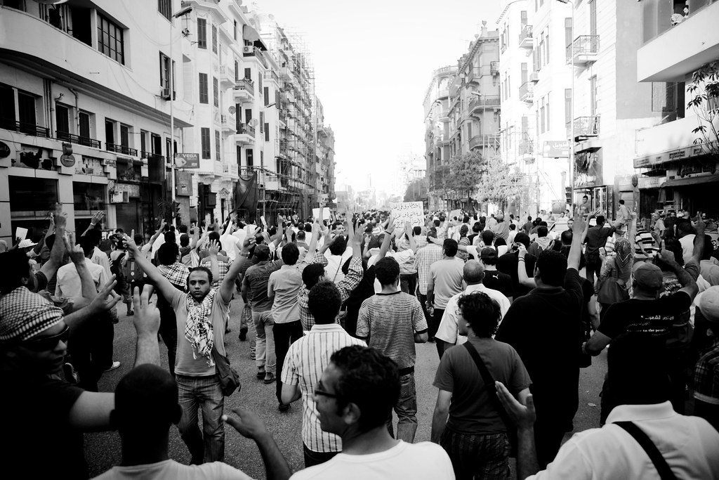 Anti-SCAF march مسيرة ٢٣ يوليو ضد المجلس العسكري
