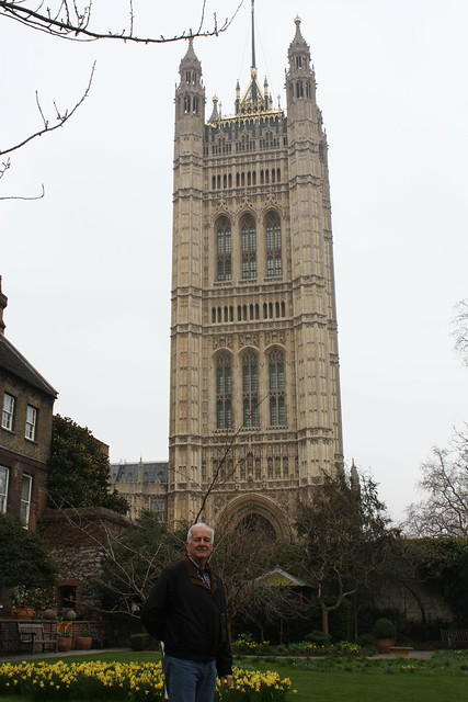 Bob in Westminster Abbey