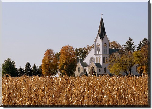 white church illinois corn cornfield country border naturesbest countryroads fallintoautumn illinoisflickrjournal flickrnature beautifulcapture natureandlandscapes poplargroveillinois bergenroad screamofthephotographer keleka656 fallandwinteraroundtheworld nikond7000 adayinthelifeofours illinoisrt76andwisconsinrt140 rightontheborder