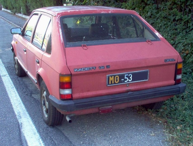 Opel Kadett D 1.2 S - 1981