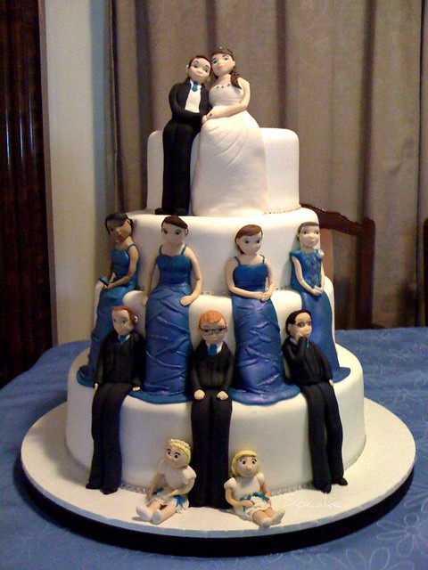 Kristels wedding cake!