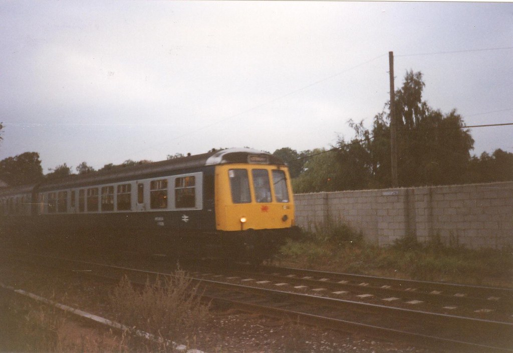 Former Valley Lines 108 DMU