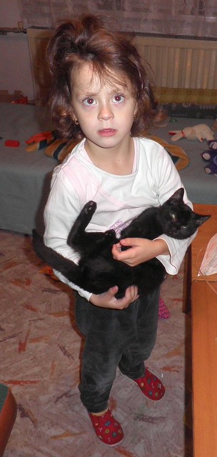 Terka and cat