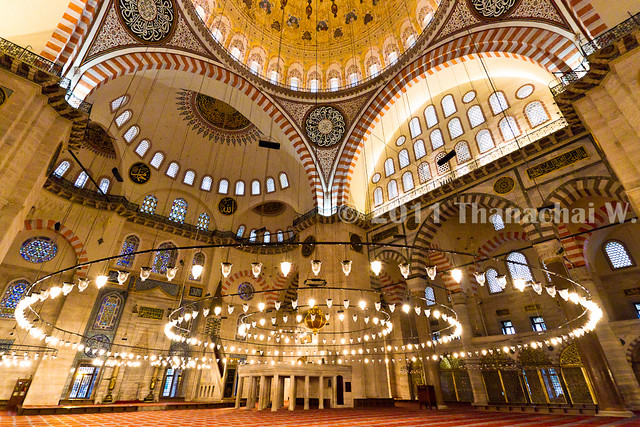 Central Chandelier of Süleymaniye Mosque