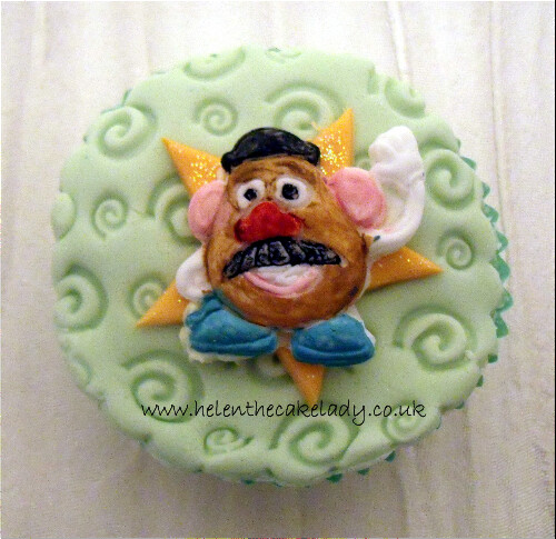 Mr Potato Head Toy Story Birthday Cupcake