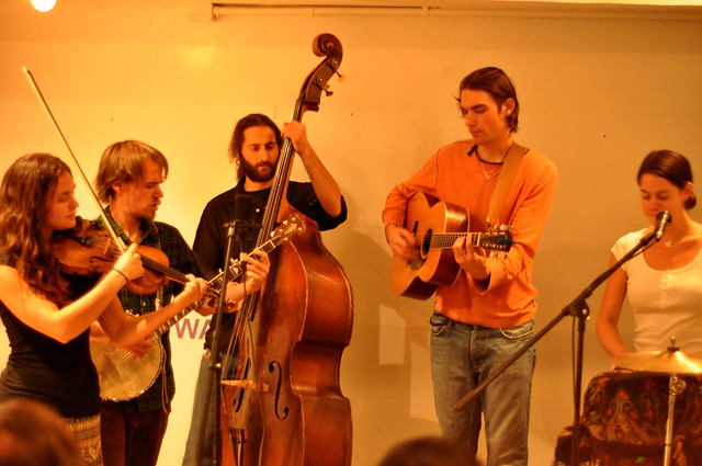 Elephant Revival, Full Band during In-Store Perforamance
