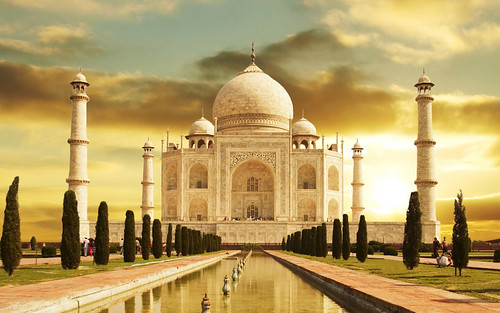 Taj Mahal HD Widescreen Wallpaper 1280x800 (2011) [By Superphotosearch]