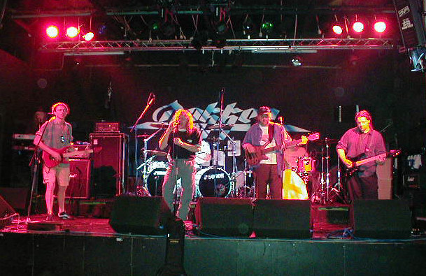 Contagious (Supporting Dokken - soundcheck photo)