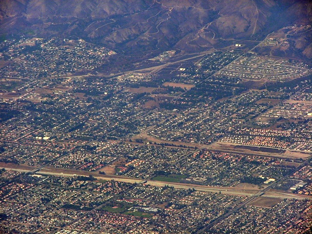 Los Angeles from the Air - November 10th 2003