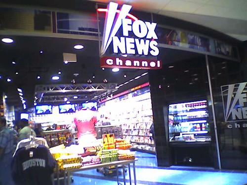 Fox 'News' Channel store in Houston airport, From CreativeCommonsPhoto