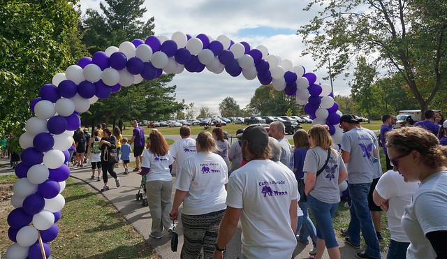 The LFA's Walk to End Lupus--starting line
