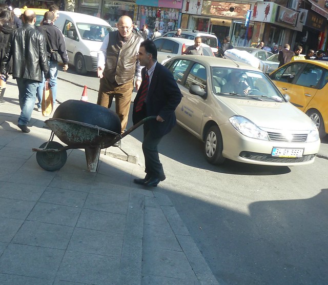 Annual Istanbul Charity Wheelbarrow Race
