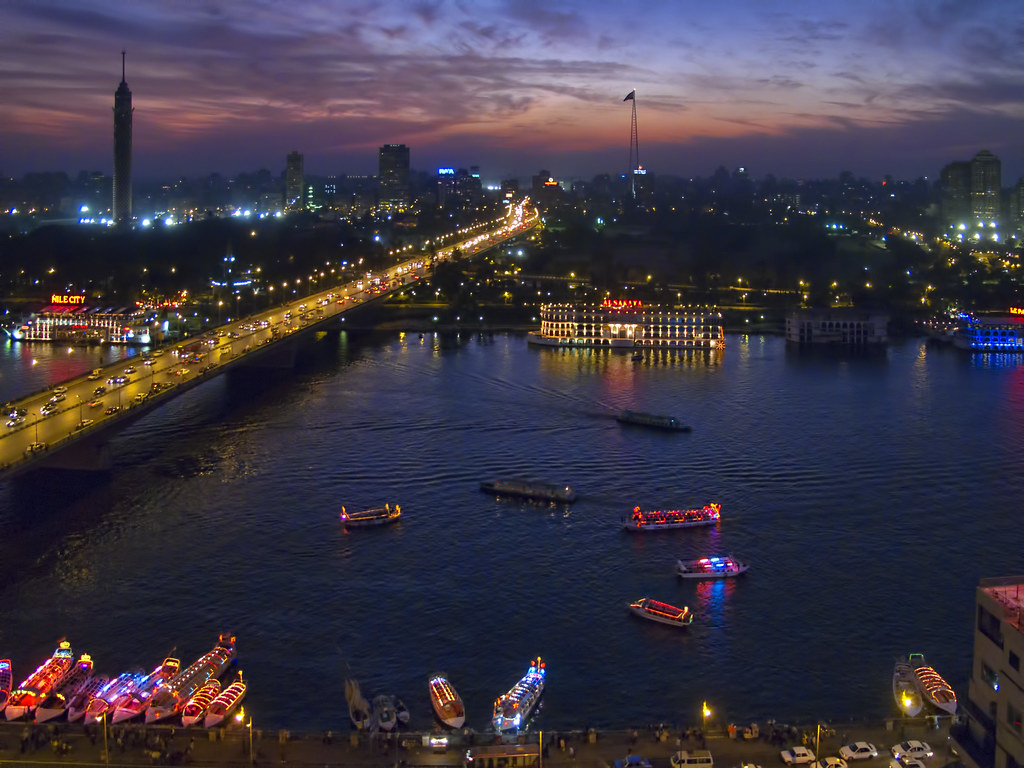 20111110_Egypt_0370 Cairo sunset | Cairo and the Nile at sun… | Flickr